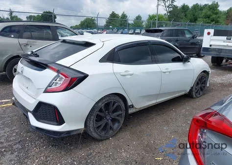 2017 Honda Civic Sport из США, поврежденный, VIN SHHFK7H44HU203831